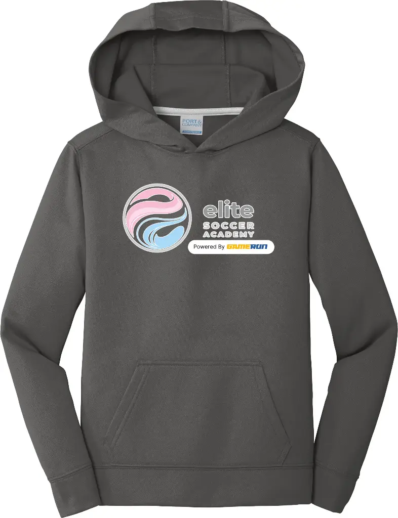 Youth Performance Fleece Pullover Hooded Sweatshirt