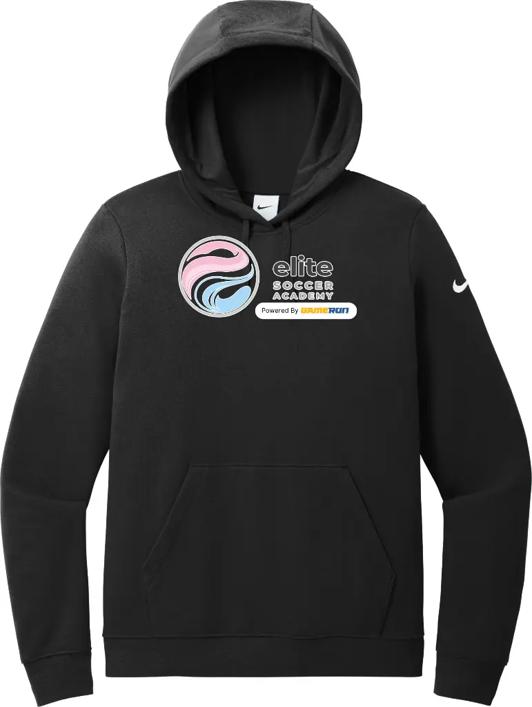  Nike Women's Club Fleece Sleeve Swoosh Pullover Hoodie