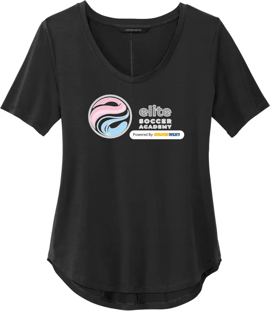 Women's Stretch Jersey Relaxed Scoop Tee