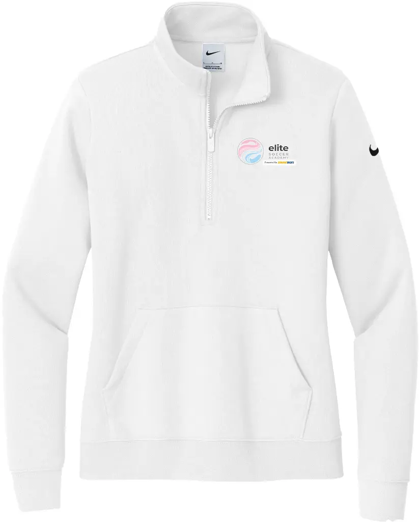 Nike Women's Club Fleece Sleeve Swoosh 1/2-Zip