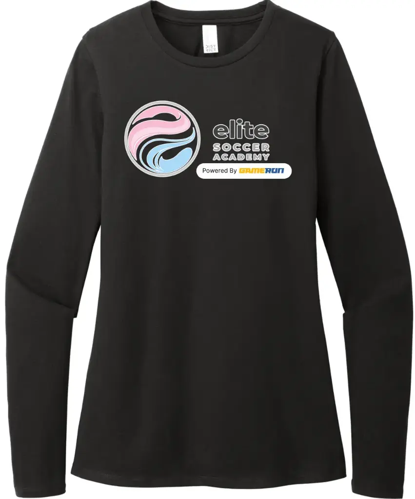  Women's Perfect Blend CVC Long Sleeve Tee 