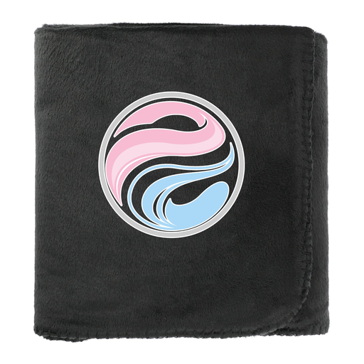 100% Recycled PET Fleece Blanket with RPET Pouch